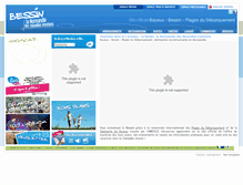 Tablet Screenshot of bessin-normandie.com